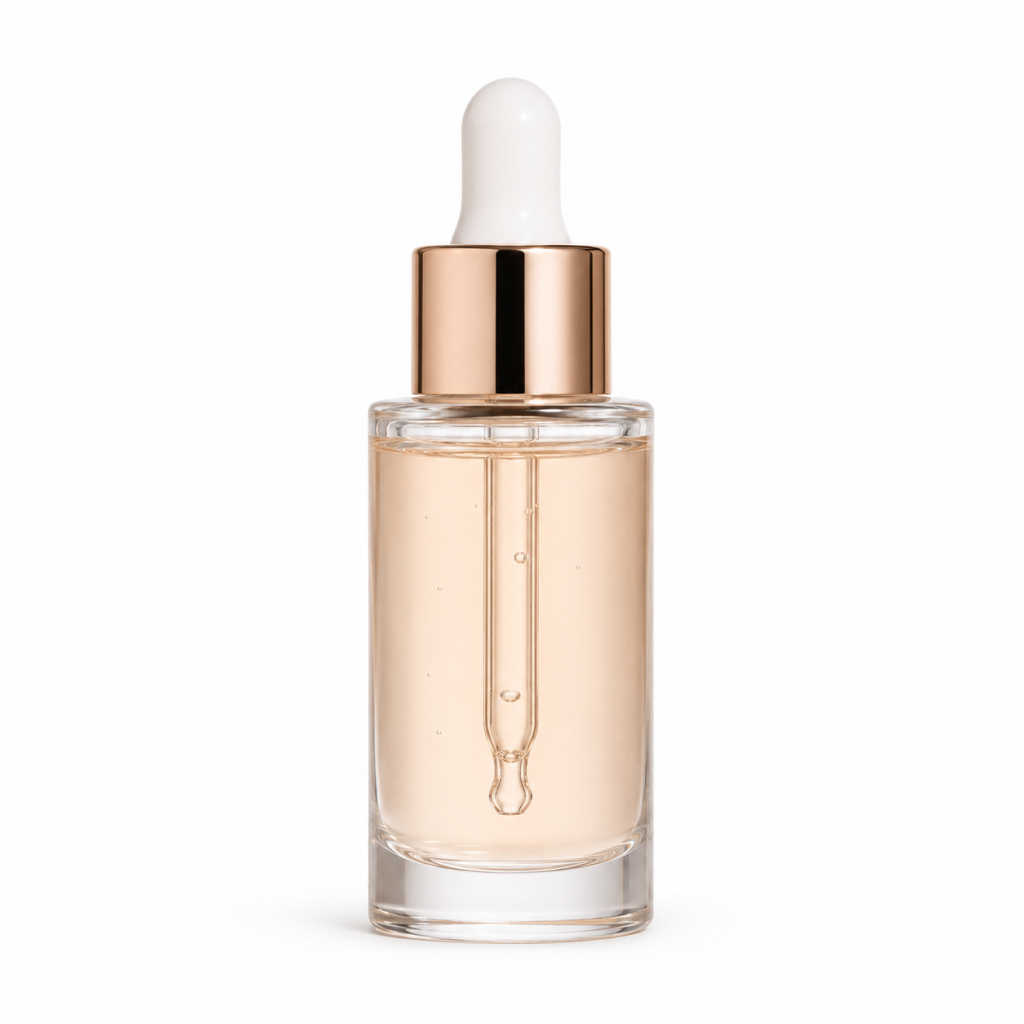 Hydrating Facial Serum In Premium Glass Dropper Bottle