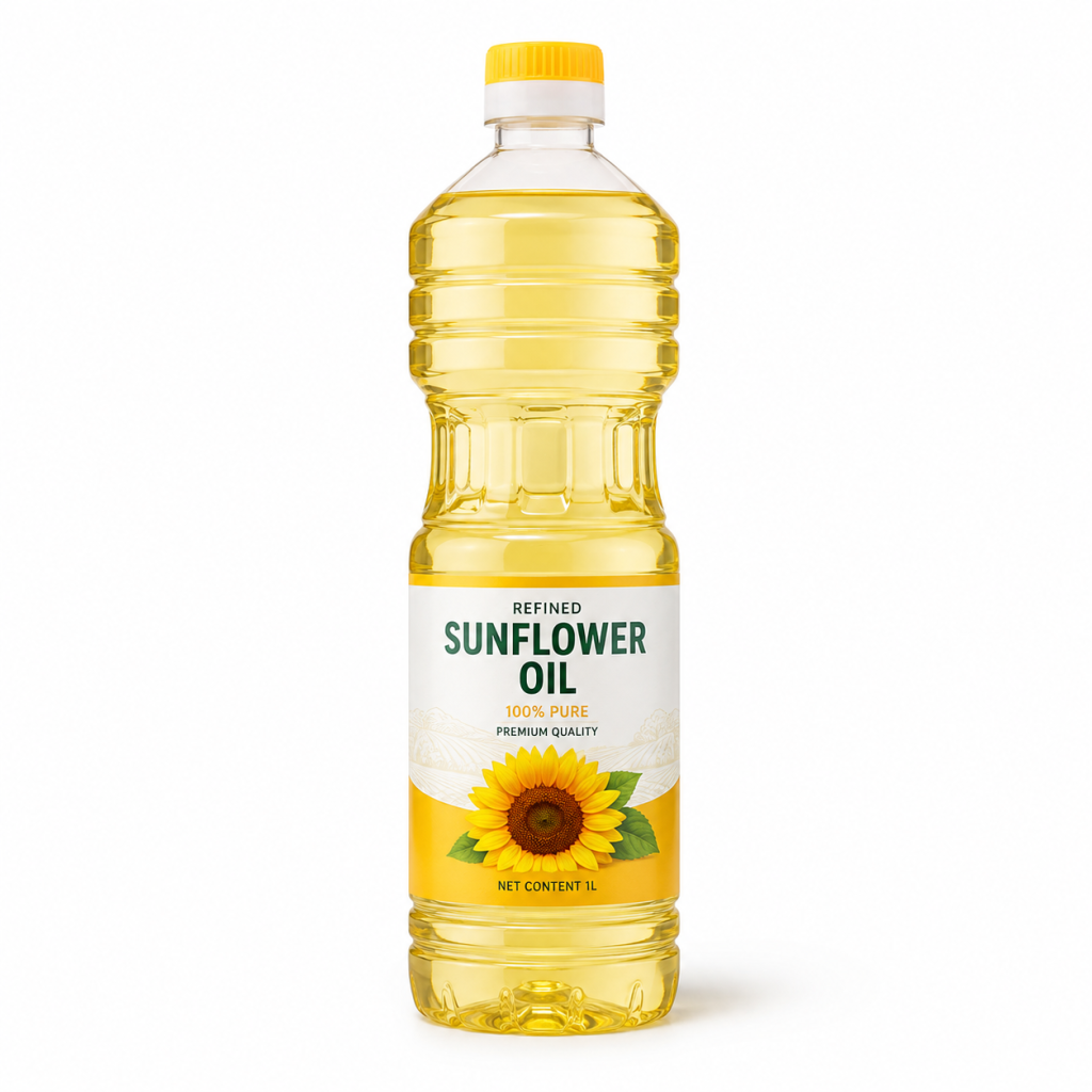 Premium Refined Sunflower Cooking Oil